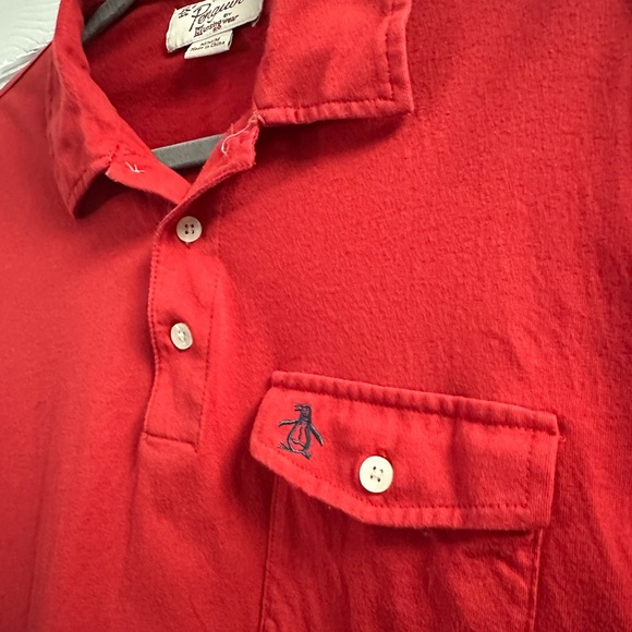Men’s Original Penguin Polo Shirt Medium - Picture 3 of 6